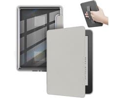 Hoes voor 6-inch Kindle - Transparante Acryl Achterkant met Magnetische Cover en Handlus