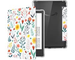 Hoes voor 6 inch Kindle 11e generatie - Transparante Achterkant met Automatische Slaap-/Waakfunctie