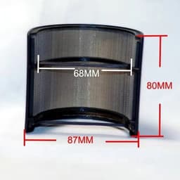 Microfoon Popfilter - 8.7*8*3 cm - Windkap voor Microfoon - Metalen - Popkiller - Studio Accessoire - Handheld Microfoon Popfilter - Zwart - Bescherming tegen Plofgeluiden en Windruis - Pop Filter - Popruis Vermijden — thumbnail 5