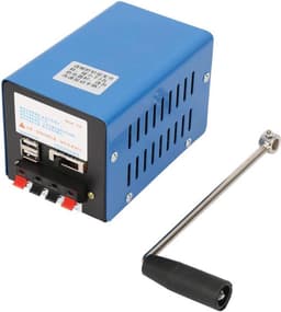 Draagbare Handslinger Generator 20W - Noodstroom Dynamo voor USB Opladen Buiten — thumbnail 1