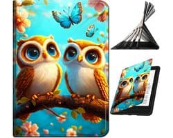 Schokbestendige Tablet Hoes voor 7 Inch E-reader Kindle Paperwhite 2024 & Signature Edition - Smart Beschermhoes met Standfunctie