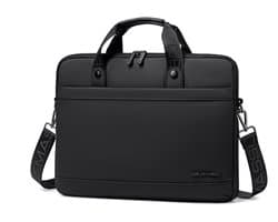 DE LAMASSU® Lira Laptoptas 15,6–16 Inch – Slank & Lichtgewicht – Waterafstotend – Met Trolleyband – Business Laptop Sleeve Unisex