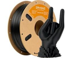 Carbon Fiber PETG Filament 1.75mm Zwart - 1kg Spoel voor 3D Printer