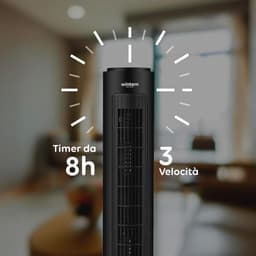 Torenventilator met afstandsbediening en timer - 70 cm — thumbnail 3