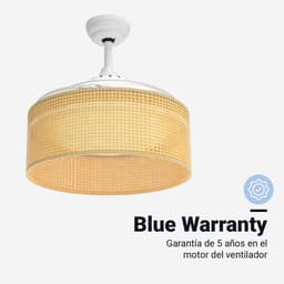 Stille Plafondventilator met Verlichting en Afstandsbediening - Ø 104 cm — thumbnail 4