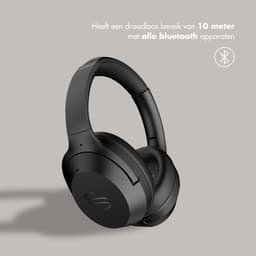 Selencia Urban Play Koptelefoon - Draadloze Koptelefoon met Active Noise Cancelling - Bluetooth Headphones - Midnight Black — thumbnail 9