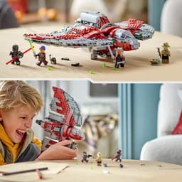 LEGO Star Wars Ahsoka Tano's T-6 Jedi shuttle Bouwbaar Ruimteschip - 75362 — thumbnail 9