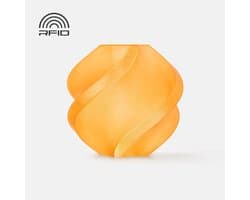 Bambu Lab PETG Translucent Filament 1.75 mm – Doorschijnend Oranje | Duurzaam & Minimale Kromtrekking