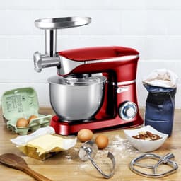 3-in-1 Foodprocessor 1900 Watt met Roestvrijstalen Container en Mixer — thumbnail 2