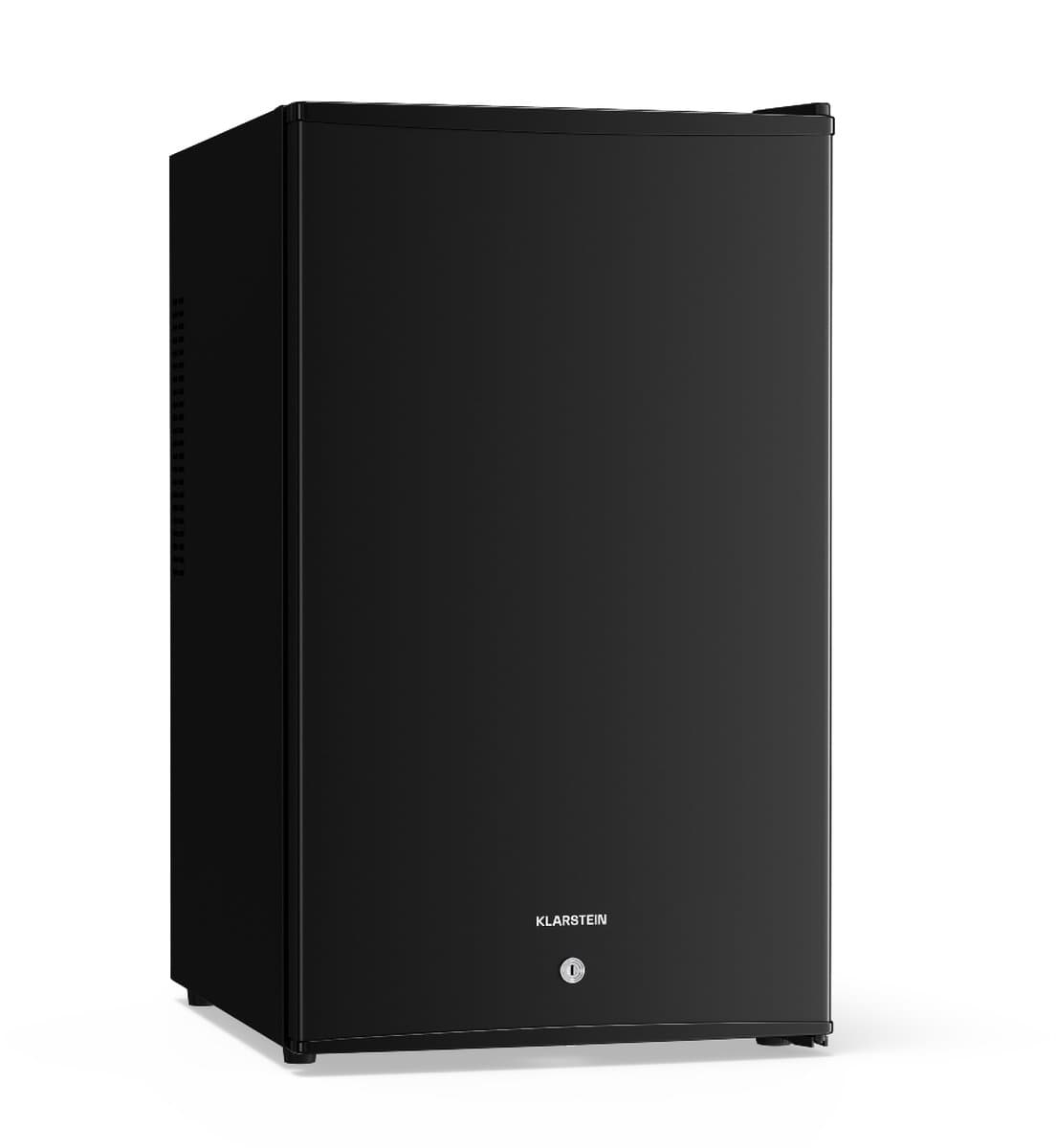 Klarstein Mini-Koelkast koelkast, mini koelkast met glazen deur, 28L voor drankjes, snacks & cosmetica, koelkast klein & geruisloos, regelbare schappen, kleine skincare koelkast huidverzorgingsproducten medicijnen - Minibar - 2L 35 dB 65W — afbeelding 1