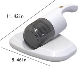 Multifunctionele stofzuiger. Krachtige matrasstofzuiger. Zuigt stof, vuil en dierenhaar op met een agitatie van 6000 per minuut. Wasbaar filter. Ideaal voor bank, bed en tapijt. — thumbnail 3