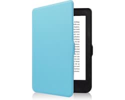 Hoes Geschikt voor Kobo Nia - E-reader Hoesje Bescherm Hoesje Case Sleep Cover - Hoes Geschikt voor Kobo Nia Hoesje - Lichtblauw