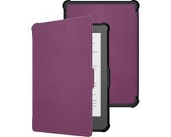Hoes Geschikt voor Kobo Clara HD - E-reader Hoesje Bescherm Hoesje Case Sleep Cover - Hoes Geschikt voor Kobo Clara HD Hoesje - Paars