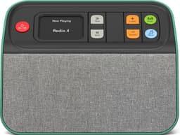 BBrain Dementievriendelijke DAB+ Radio - Ook geschikt als Ouderen/Senioren Radio - Makkelijke Bediening - Geen verwarrende Technologie  - Pas Gebruikerspaneel aan tot Bediening met slechts één Knop - Zelfstandig Muziek luisteren - DAB/FM/USB - Groen — thumbnail 1