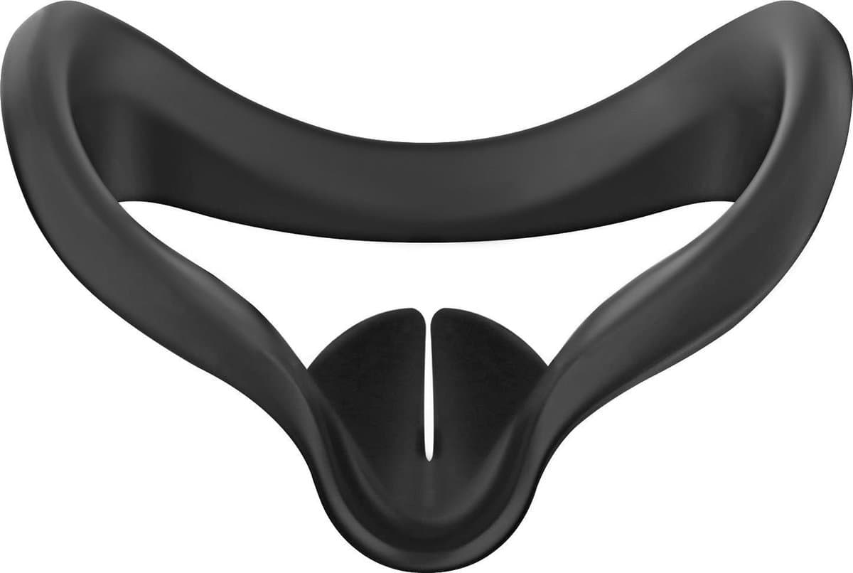 KELERINO. Cover geschikt voor Oculus Quest 2 VR - Silicone - Zwart - VR accessoires — afbeelding 1