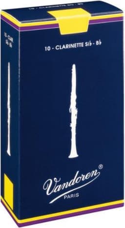 Losse Vandoren Bb Klarinet Traditional Riet - Dikte 2.0 - 1 stuk — thumbnail 2