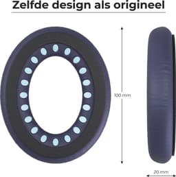 Set Oorkussens voor Bose Koptelefoon – Bose Quietcomfort 35 ii Oorkussen – QC2/QC15/QC25/QC35/Soundtrue/Soundlink Around-Ear ii – AE2 — thumbnail 4