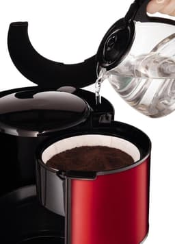 Moulinex Subito FG360D - Koffiezetapparaat - Zwart/Rood — thumbnail 3