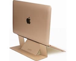MOFT laptopstandaard - Goud - Opvouwbaar - Draagbare en verstelbare Laptop Stand - Laptop Verhoger