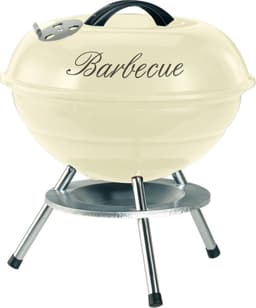 Garden Grill Kogelgrill Houtskoolbarbecue  ø 35 cm - Creme — thumbnail 1