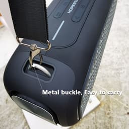 Hopestar A30 Pro Bluetooth Speaker krachtige draadloze luidspreker zwart — thumbnail 5