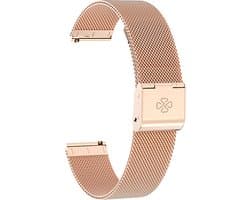 Bizoule Metalen Bandje voor Smartwatch Belle - Rose-Goud - 18mm