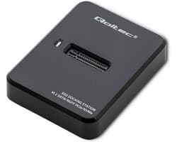 Qoltec Dockingstation SSD M.2 SATA/PCIe | NGFF/NVMe | USB 3.1.