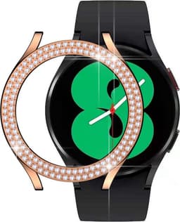 Hard Plastic Bumper Hoesje Roze Goud Geschikt voor Samsung Galaxy Watch 5 40MM — thumbnail 2