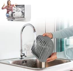 Premium Vierkante Siliconen Bakplaat voor AirFryer XXL Bruin (21cm) — thumbnail 5
