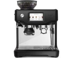 Sage SES880BTR the Barista Touch SES880BTR (Mat zwart) Pistonmachine - Touchscreen - Automatisch stoompijpje - Espressomachine