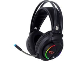 Esperanza EGH470 Hoofdtelefoon met microfoon Hoofdband Zwart