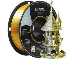 Eryone - Duo Silk - Silver + Gold - PLA Filament - 1 Kg 1,75mm - Voor 3D-printer & 3D-pen