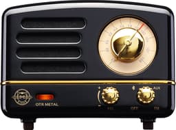 MUZEN OTR Metal - Draagbare FM-radio Bluetooth luidspreker - Zwart — thumbnail 1
