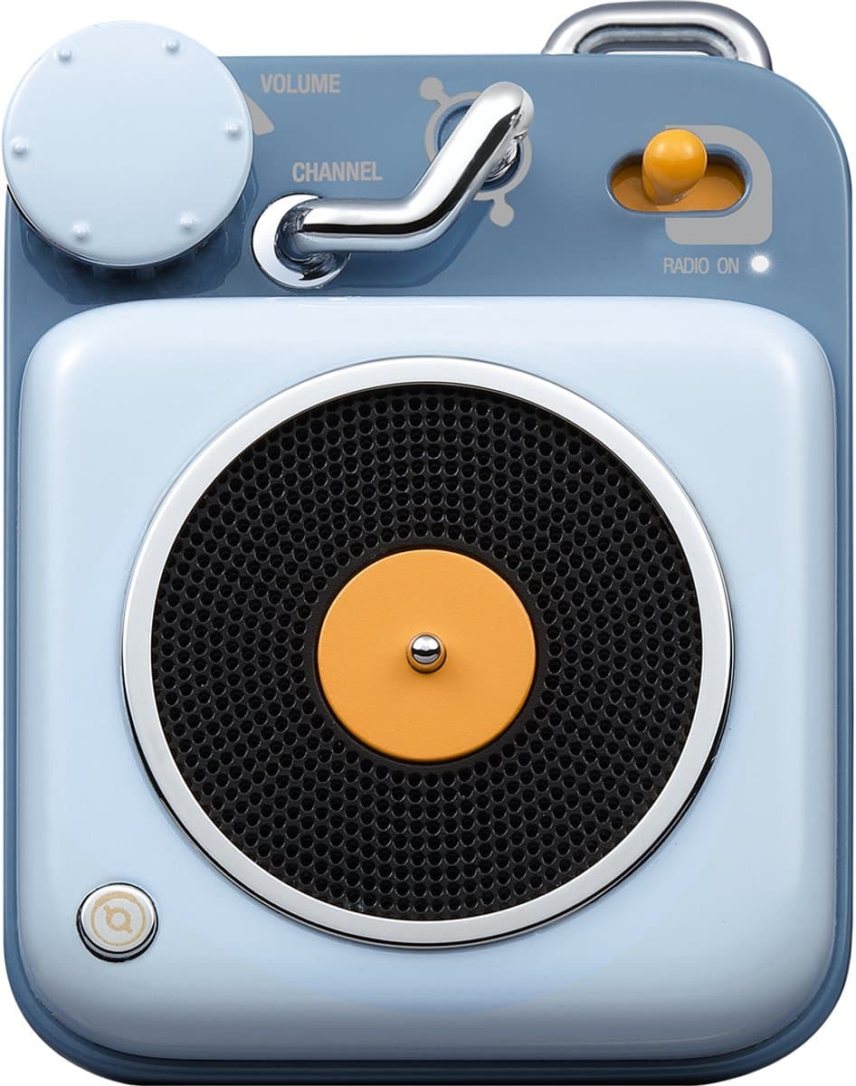 MUZEN Button Mini - Draagbare Draadloze Bluetooth Luidspreker - Berry Blauw — afbeelding 1