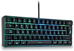 KingPin X1 60% RGB Gaming Keyboard QWERTZ (SCA) — thumbnail 1