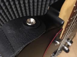 2 Stuks Straplocks - Gitaarband strap lock - Gitaarriem Blok Rubber - Strappin bevestiging - Strap Block Button - 2 stuks — thumbnail 4