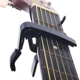 Multi Capo voor Gitaar - Elektrisch - Akoestisch - Luxe Capo - Modern Design - Zwart — thumbnail 1