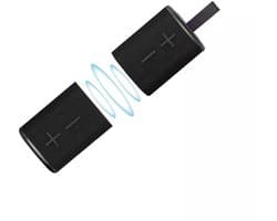 Musthavz 2-in-1 True Wireless Stereo Bluetooth 5.3 Speaker - 2x10W Draadloze Muziekbox - IPX5 Waterbestendig - 2.000 mAh Batterij - Zwart