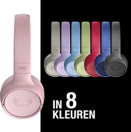 Fresh ‘n Rebel Code Fuse – Draadloze on-ear koptelefoon - Bluetooth - 30 uur Speeltijd - Pastel Pink — thumbnail 3