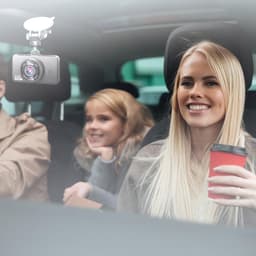 Autocamera Dashcam met MicroSD-kaart Ondersteuning Parkeermonitor Bewegingsdetectie Microfoon Luidspreker USB HDMI-interface Zwart — thumbnail 3