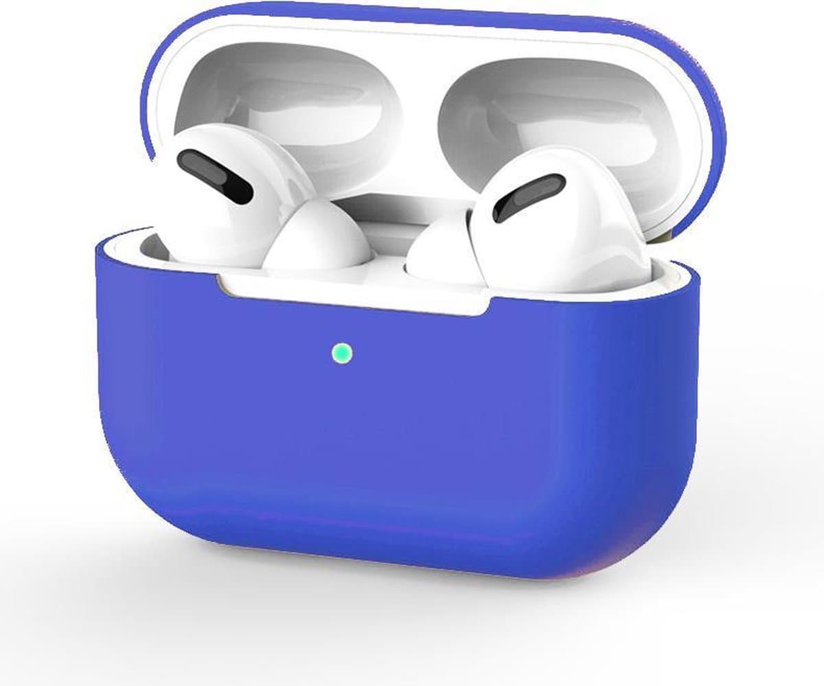 New Age Devi - Hoesje geschikt voor Apple AirPods Pro Hoesje in het Blauw - Uniek en Praktisch — afbeelding 1