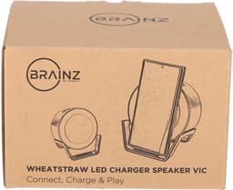 BRAINZ LED Charger Speaker Vic Wheatstraw Naturel — thumbnail 3