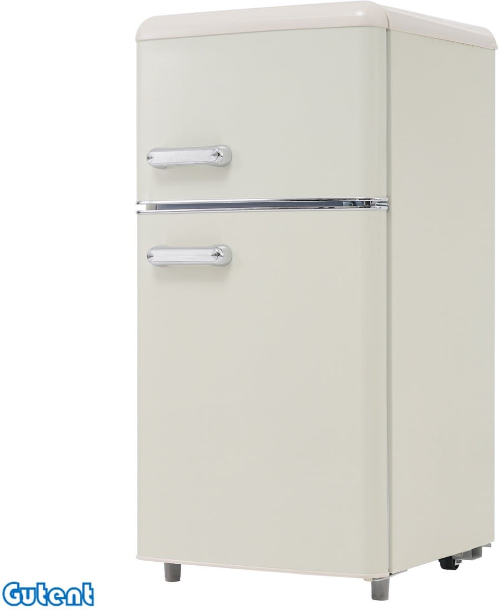 Gutent tafelmodel koelkast - boven- en onderdeur - 72 liter - energie-efficiëntieklasse E - Wit — afbeelding 1