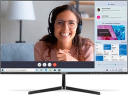MEDION P52424 (MD 20152) 60,5 cm (24 inch) Full HD breedbeeldmonitor (FHD, HDR10, 16:9, HDMI, Displayport, VGA, Anti flikkering, Anti schittering, Anti blauw licht, meertalig menu) zwart — thumbnail 1