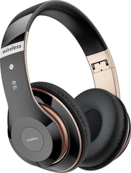 StayPowered Sound Hoofdtelefoon - Puur Geluid, Eindeloos Comfort - 6 EQ-Modi - 65 Uur Speeltijd - Bluetooth 5.3 - Ingebouwde HD-Microfoon - Dual-Modus - Superlicht & Verstelbaar - Zwart - Levering Sneller dan Aangegeven! — thumbnail 1