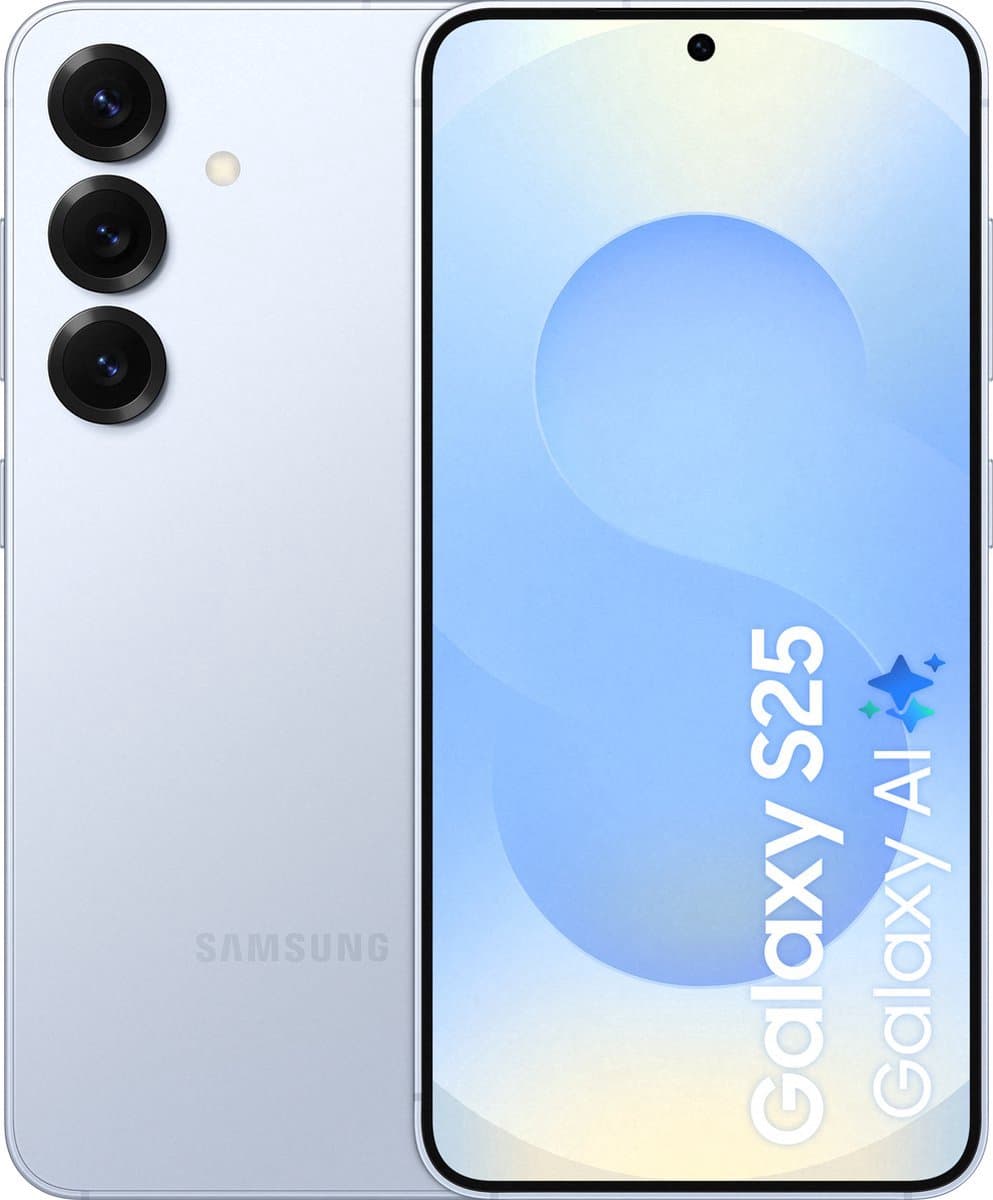 Samsung Galaxy S25 5G - 128GB - Icy Blue — afbeelding 1