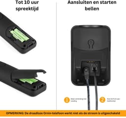 VELTRR® Senioren Mobiele Telefoon 4g - Senioren GSM - Zwart — thumbnail 2