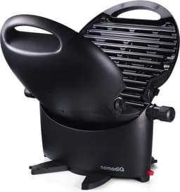 nomadiQ BBQ 3.0 - De ultieme lichtgewicht draagbare gas BBQ / Grill - Barbecue voor op de camping & vakantie - Zwart — thumbnail 2