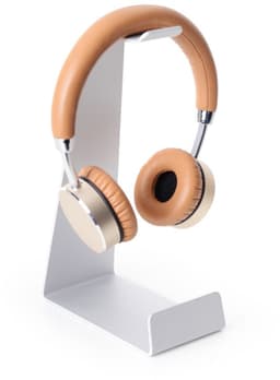 Multibrackets koptelefoon standaard in messing | Headset standaard voor hoofdtelefoons in Scandinavisch design. — thumbnail 2