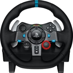 Logitech G 991-000539 game controller Aluminium, Zwart USB Stuur + pedalen + headset PC, PlayStation 4, PlayStation 5, Playstation 3 — thumbnail 6
